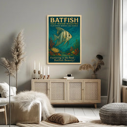 Batfish Salt Water Maestro Poster