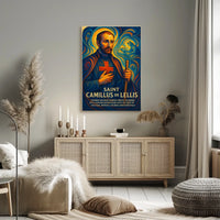 Saint Camillus de Lellis Poster