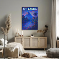 Sri Lanka Vibrant Landscape Poster