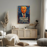 Donald Trump A Vision in Colors Poster