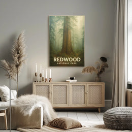 Redwood National Park Poster