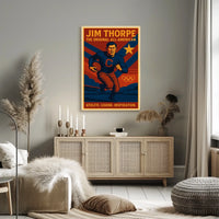 Jim Thorpe Celebrating an All-American Legend Poster