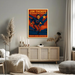 Jim Thorpe Celebrating an All-American Legend Poster