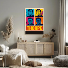 Thorpe Iconic Legacy Art Poster