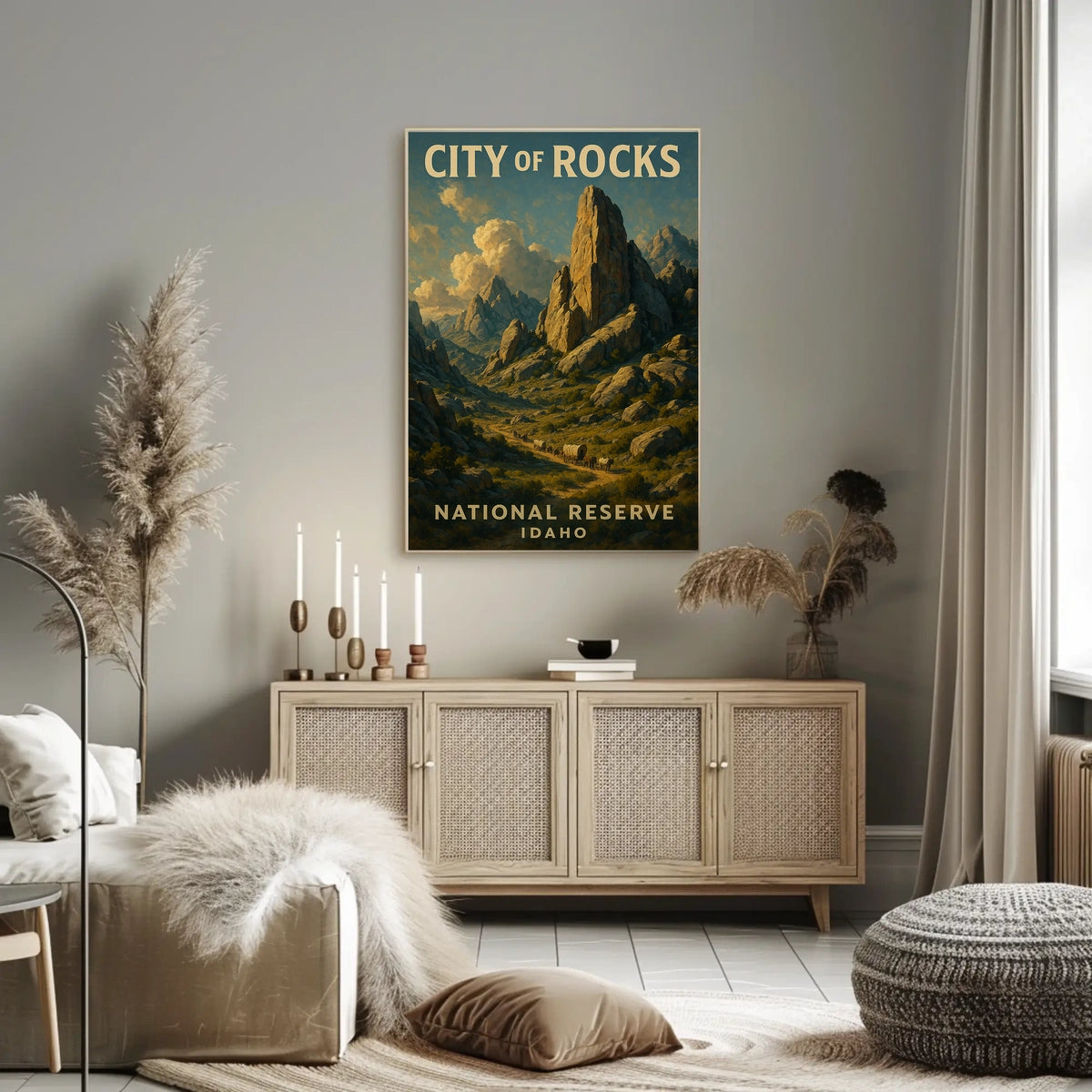 City Of Rocks National Reserve Poster