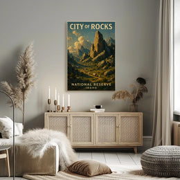 City Of Rocks National Reserve Poster