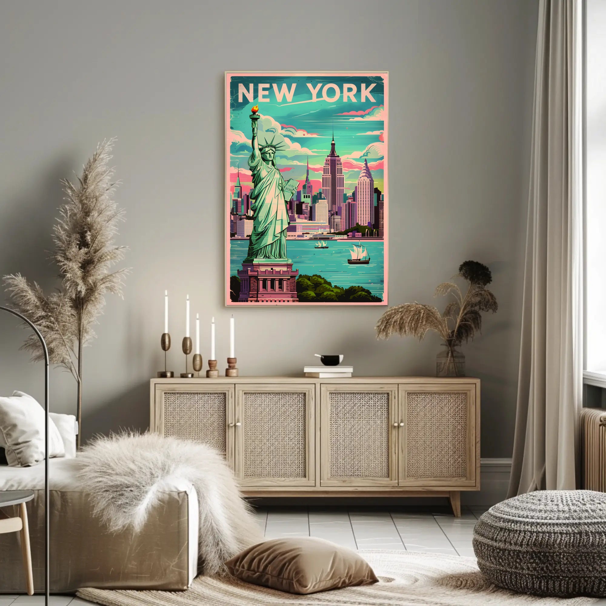 New York City Skyline Poster