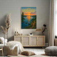 Lake Charlevoix NatureS Masterpiece Poster