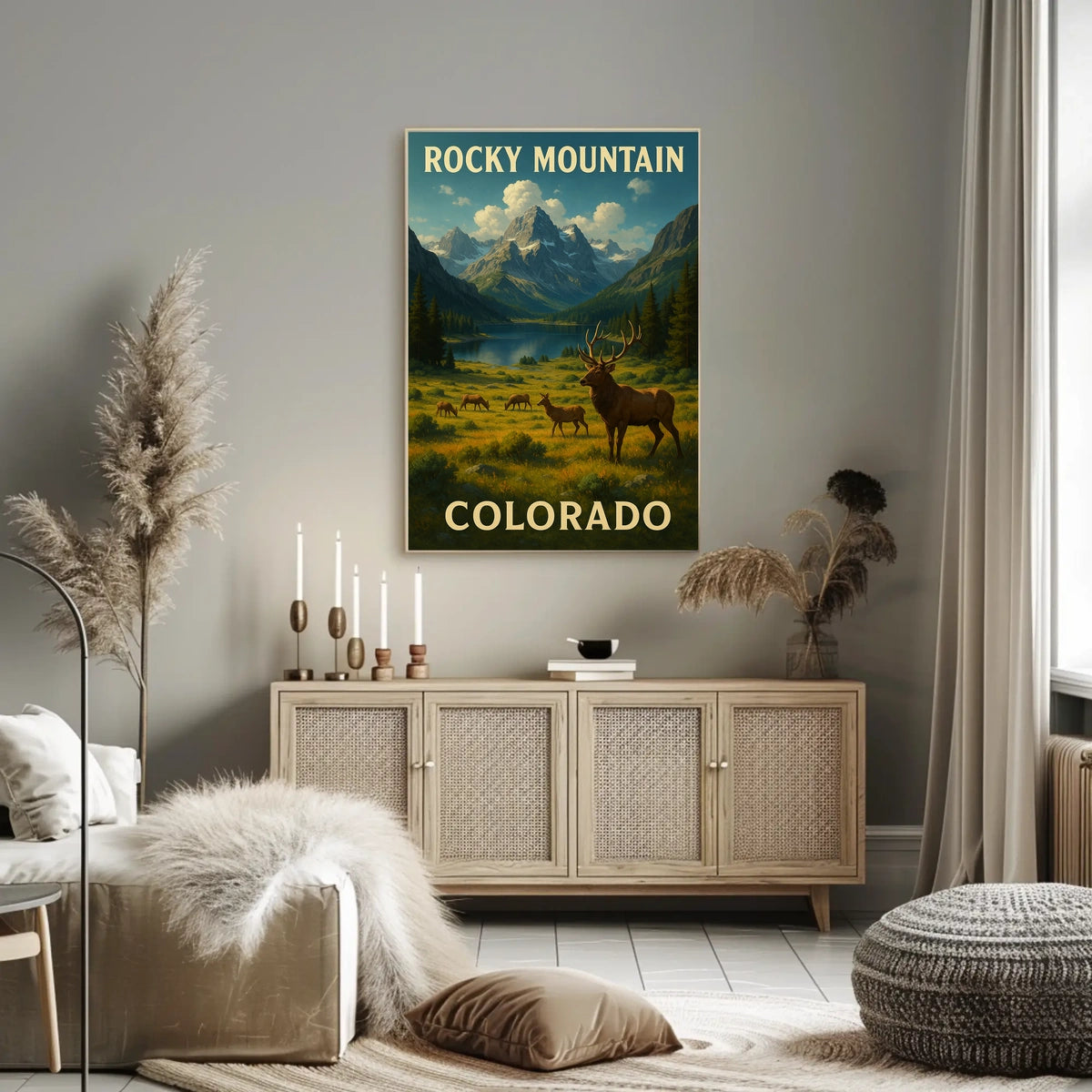 Rocky Mountain Majesty Poster