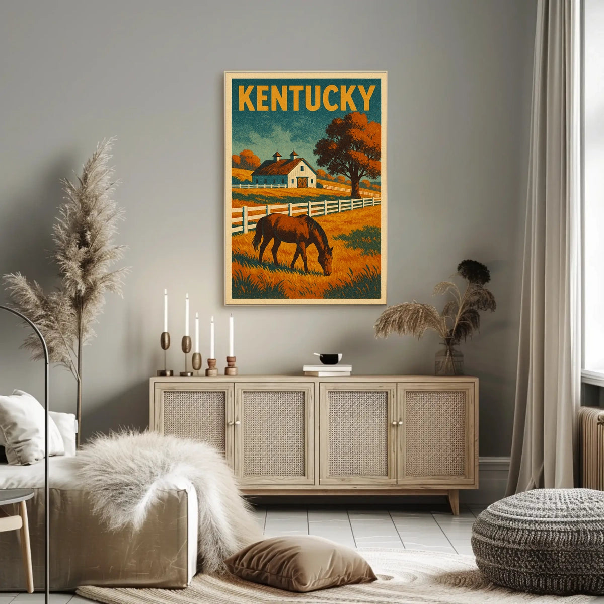 Kentucky Countryside Poster