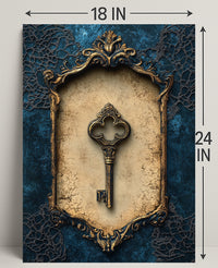 The Ornate Key Poster