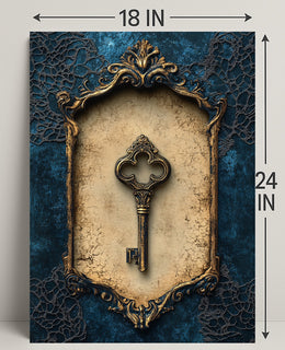 The Ornate Key Poster