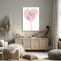Heart of Sweetness Poster Romantic Wall Art Print