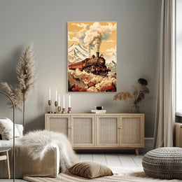 Journey Through the Mountains Poster