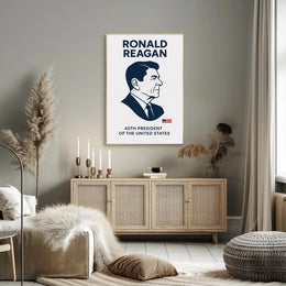 Ronald Reagan 40th President Poster