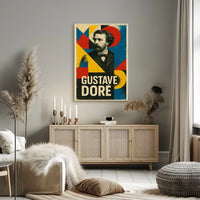 Vintage Car and Retro Attire Art Poster