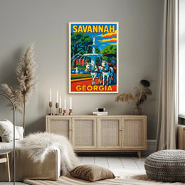Savannah, Georgia Poster