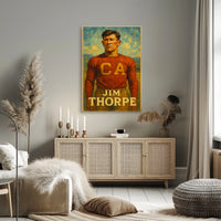 Jim Thorpe Portrait Poster