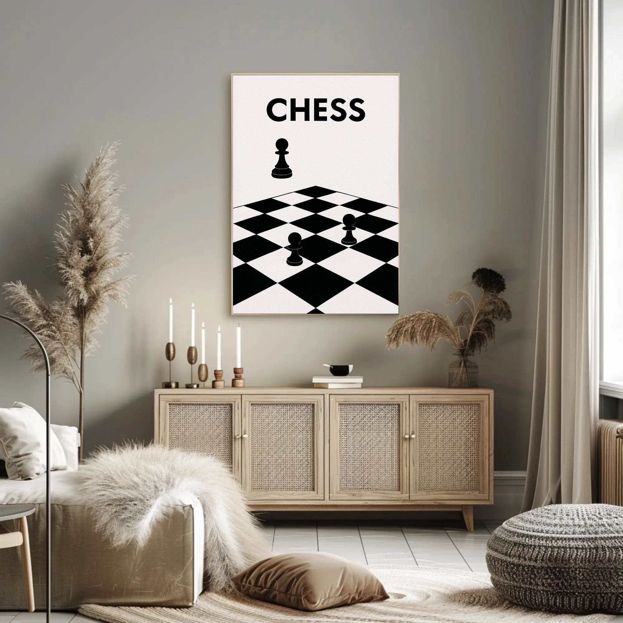 Chess Strategy Poster PosterGoat