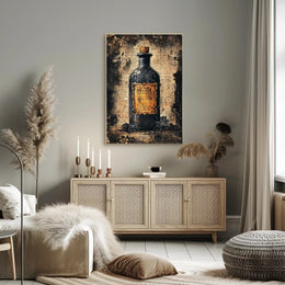 Vintage Potion Bottle Vintage Poster