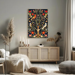 Enchanted Garden Tapestry William Morris Art Poster