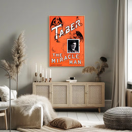 The Miracle Man Vintage Magic Poster - Cultural or Heritage Poster