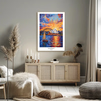 Sydney A Vibrant Cityscape Poster
