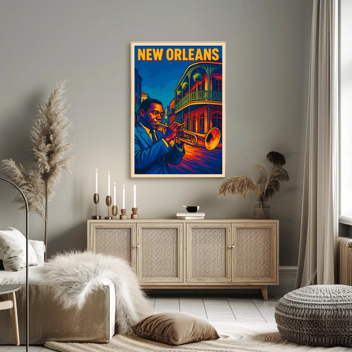 New Orleans Jazz Vibes Poster