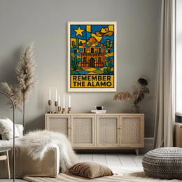 Remember The Alamo Poster