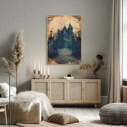 Victorian Mystery Mansion Cultural or Heritage Poster