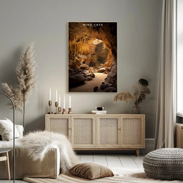 Wind Cave National Park Travel Poster Print