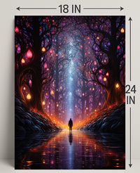 Enchanted Forest Journey Poster