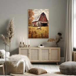 Tranquil Countryside Scene Poster