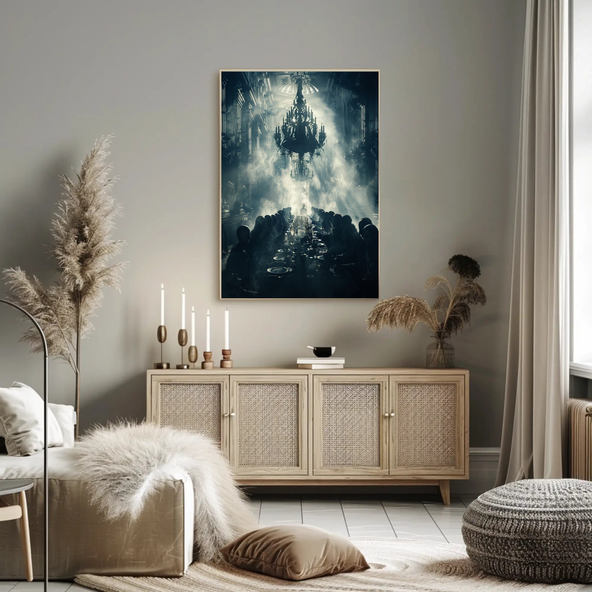 Haunting Dramatic Scene in Historical Drama Poster PosterGoat