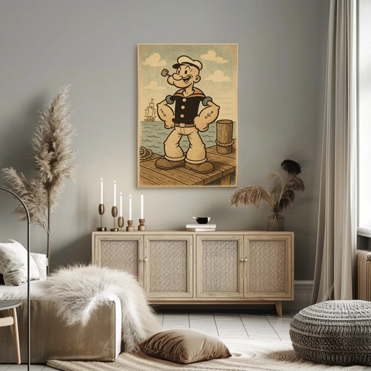 Popeye 1929 Art Poster POP-250