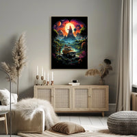 Journey to the Surreal Landscape Poster
