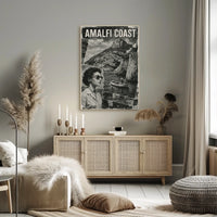 Amalfi Coast A Timeless Escape Poster 18x24 Wall Art