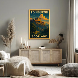 Edinburgh Castle A Scottish Icon Poster