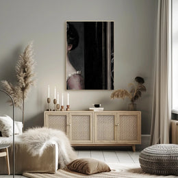 Aristocratic Woman in Vintage Lace Dress Heritage Poster PosterGoat