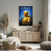 St. Pius X The Shepherd of Souls Poster PosterGoat