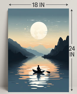 Moonlit Serenity Poster