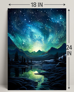 Celestial Wilderness Poster
