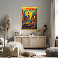 Travel New York Poster