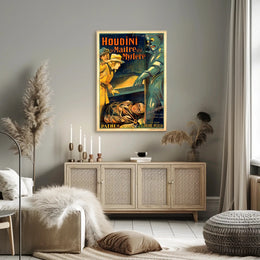 Mystery and Sci-Fi Escape Artistry Futuristic Sci-Fi Poster