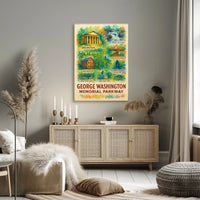 George Washington Memorial Parkway Poster