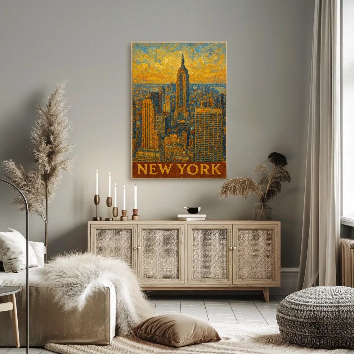 New York Skyline Poster