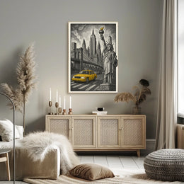 New York City Icons Poster