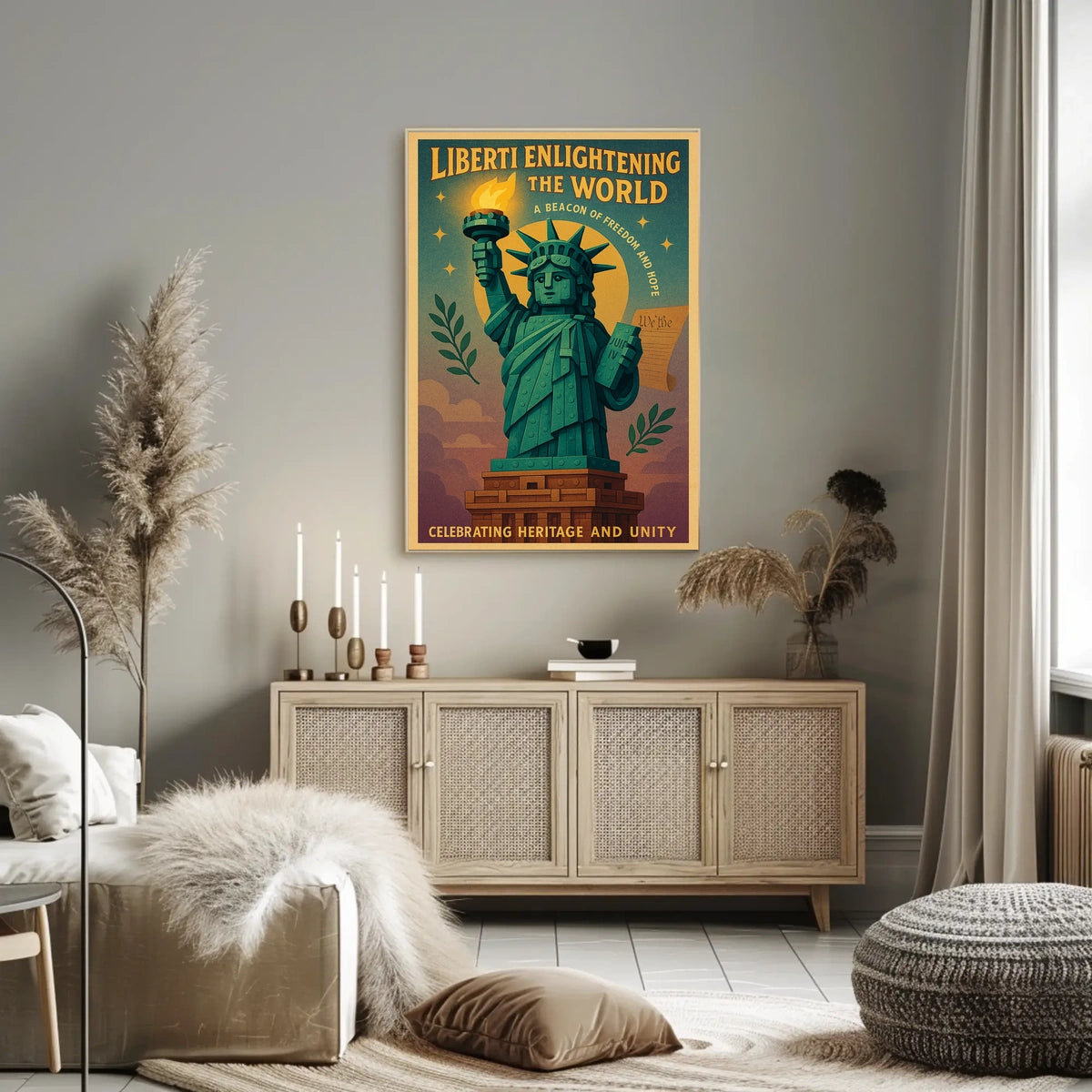 Liberty Enlightening the World Cultural or Heritage Poster