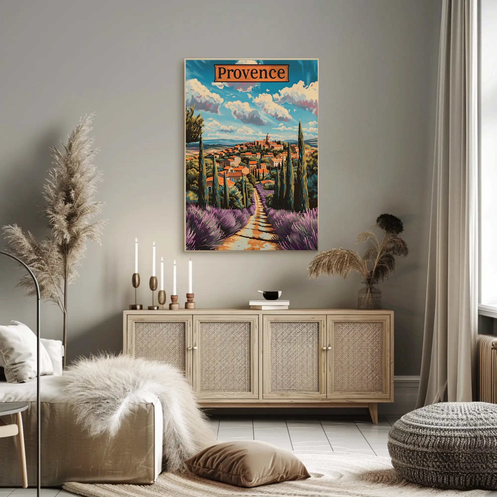 Picturesque Provence Village - Cultural or Heritage Poster