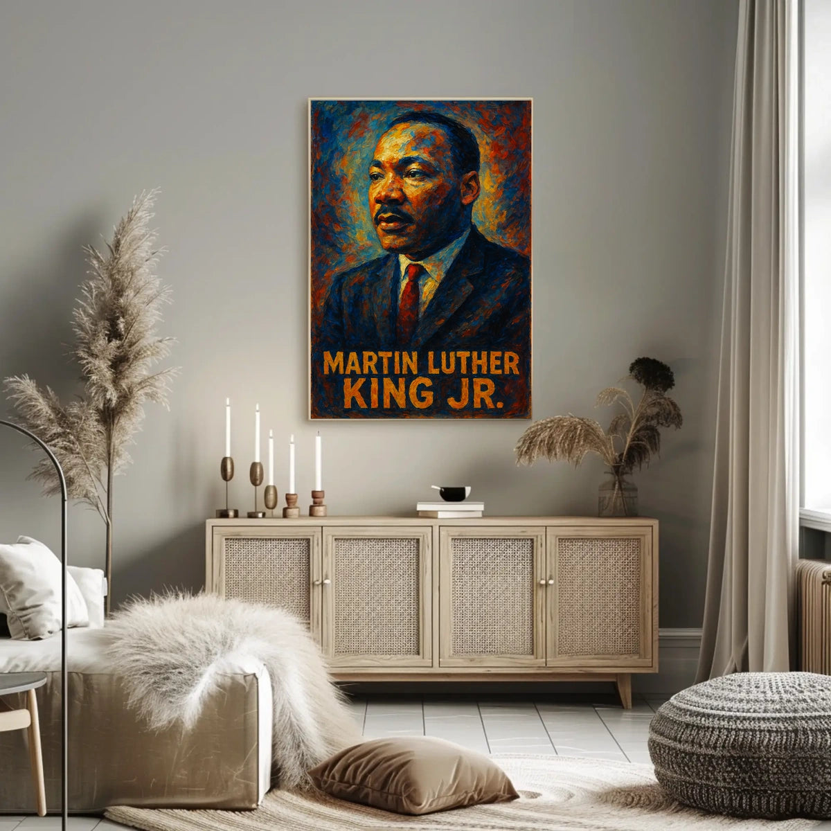 Martin Luther King Jr. Portrait Poster